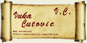 Vuka Čutović vizit kartica